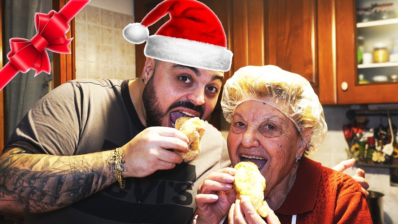 NONNA IOLANDA MI INSEGNA A FARE I SUOI FRITTI NATALIZI !🎄