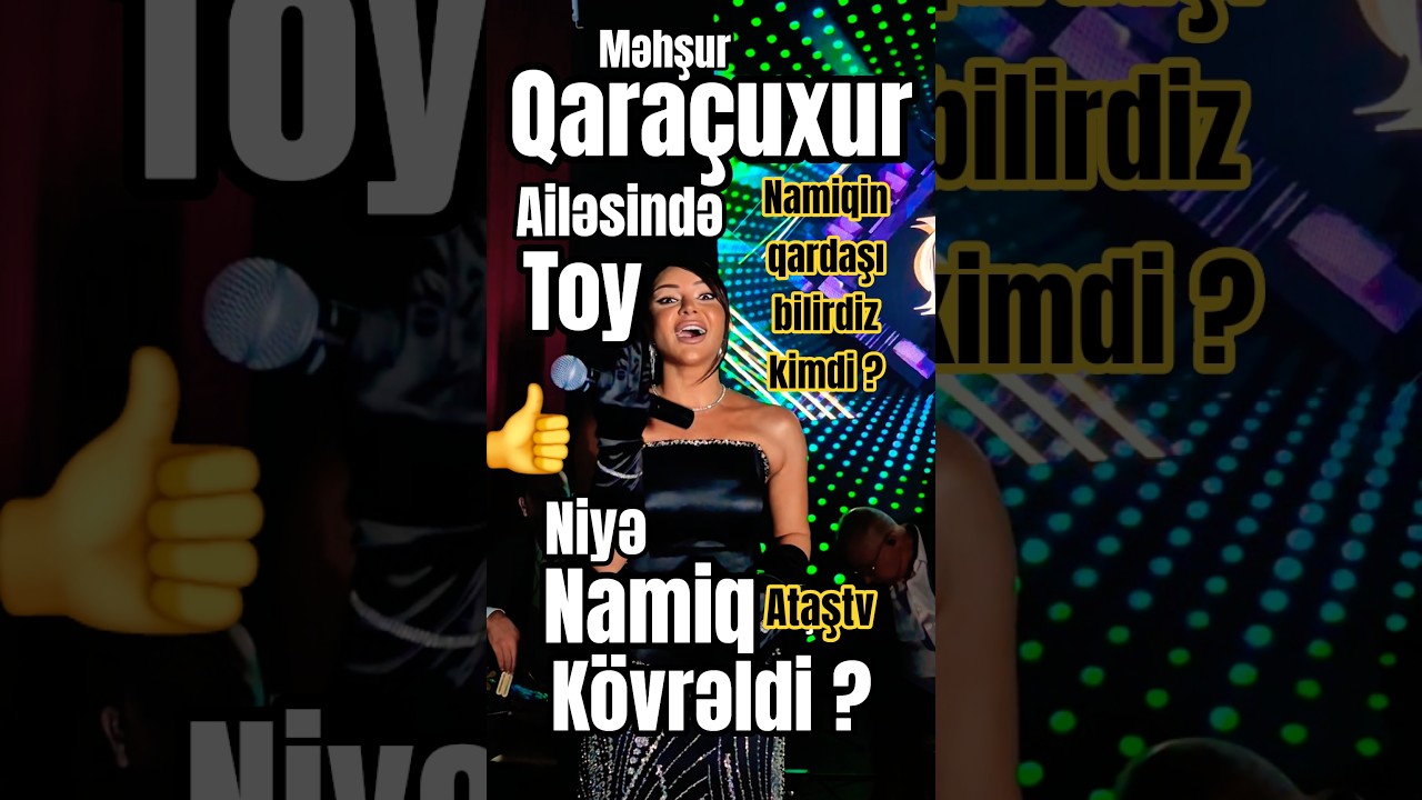 Papanın g&uuml;l balasının toyu. Qara&ccedil;uxurlu Namiqin qardaşı oğlu İlkinin toyunda g&ouml;zəl anlar yaşandı.