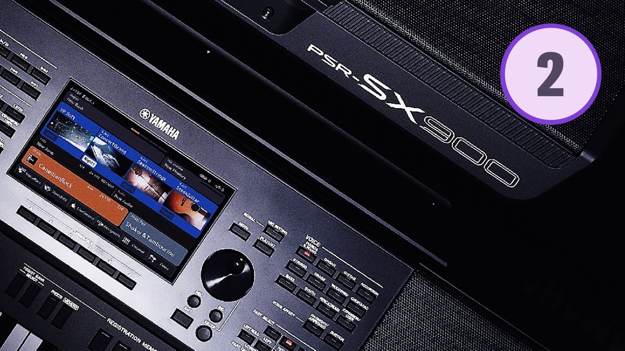 Yamaha手提電子琴●PSR-SX900●操作示範 #2音色選擇