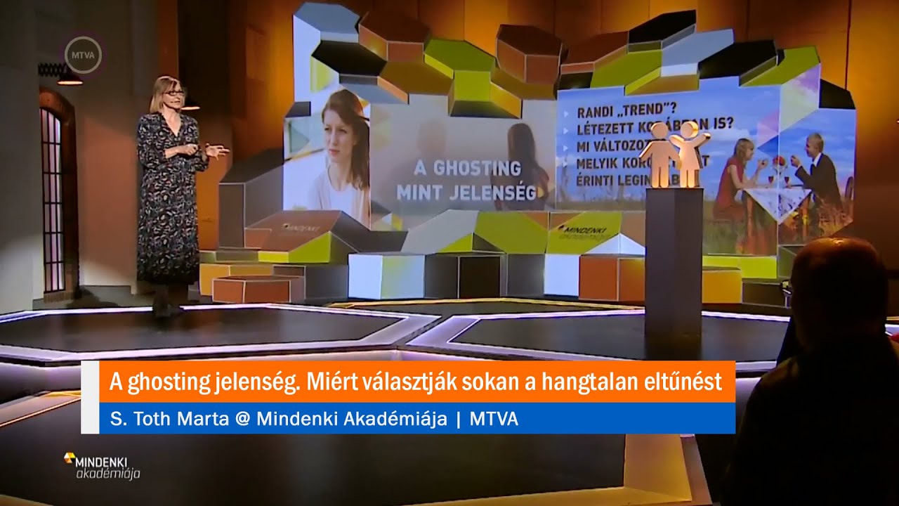 S. Toth Marta: A ghosting jelenség. Miért választják sokan a hangtalan eltűnést.