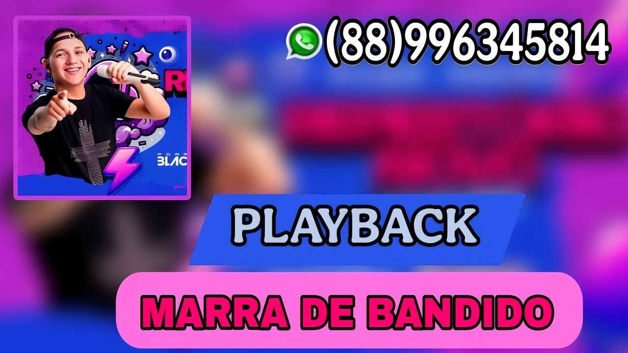 PLAYBACK MARRA DE BANDIDO - FORRÓ BLACKOUT (COMPLETO)