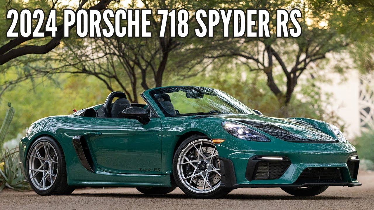 2024 Porsche 718 Spyder RS - Drive and Walk Around - Southwest Vintage Motorcars