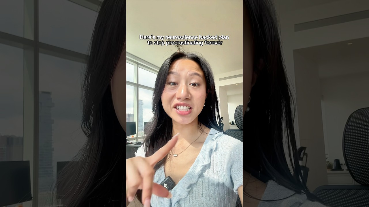 Neuroscience backed plan to stop procrastinating FOREVER 🧠