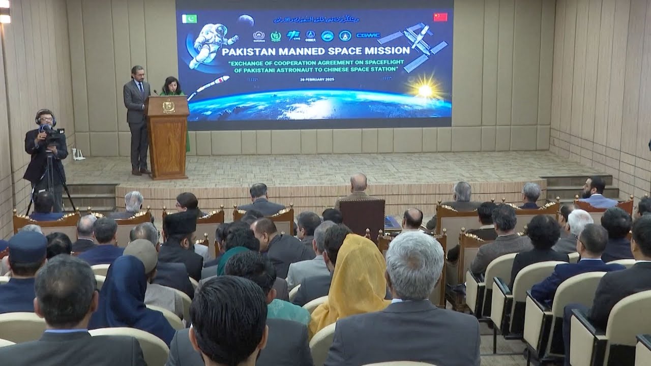 Pakistani astronaut to enter Chinese space station