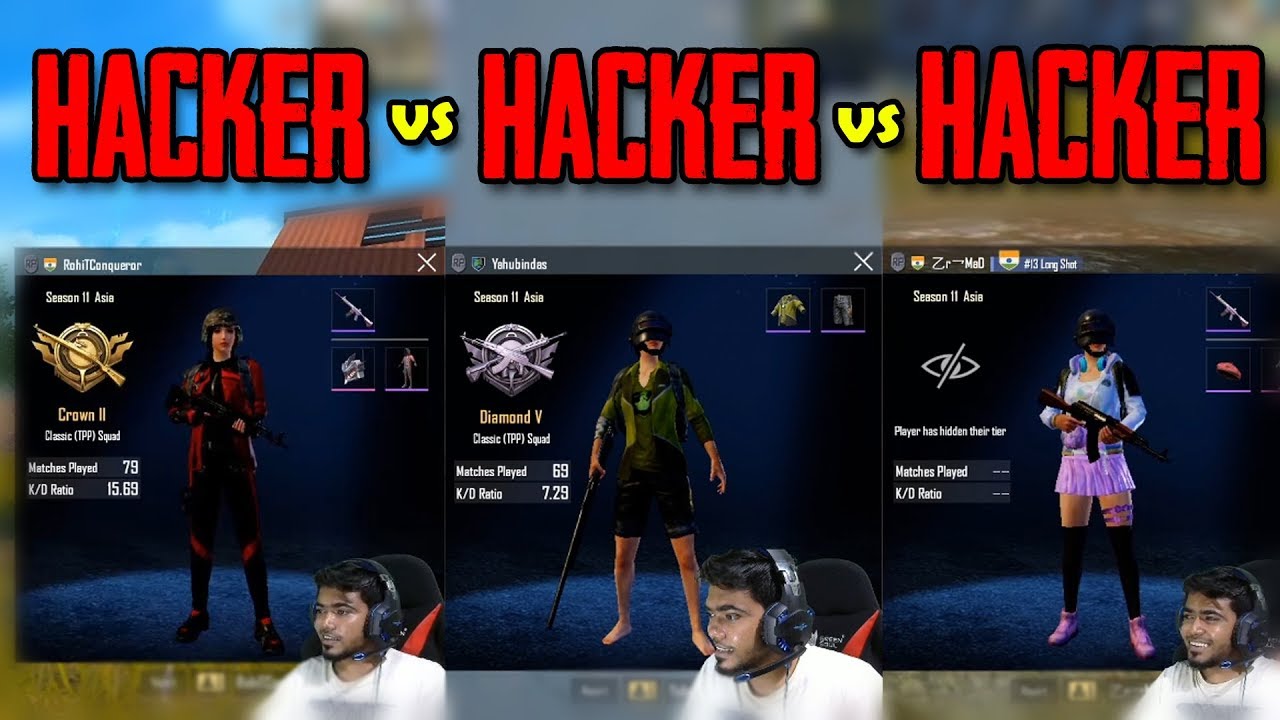 H@ck*r vs H@ck*r vs H@ck*r - 3 Hacker in Same Lobby