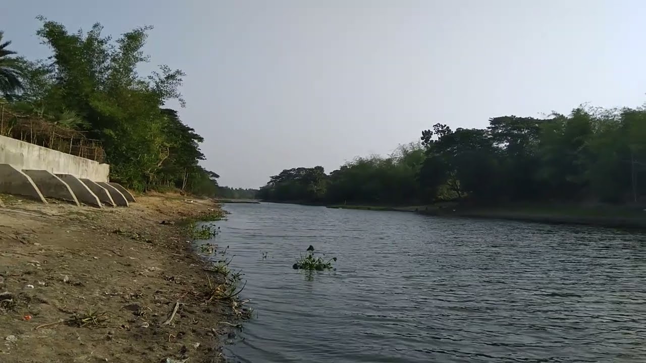 India Bangladesh Border | Kēṛāgāchi, Kalaroa, satkhira | The river is between the two countries