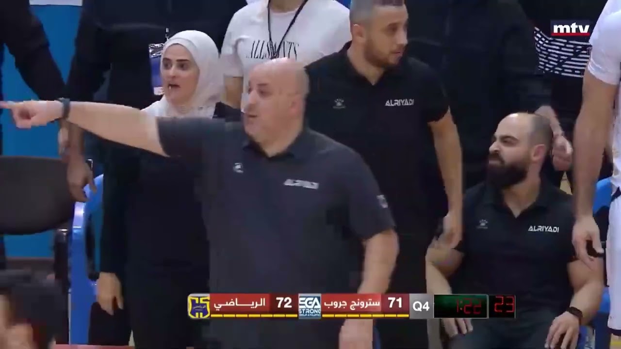 #Riyadi vs Strong Group. #Final Dubai Highlights 💙💛🏆🔥✌🏻
