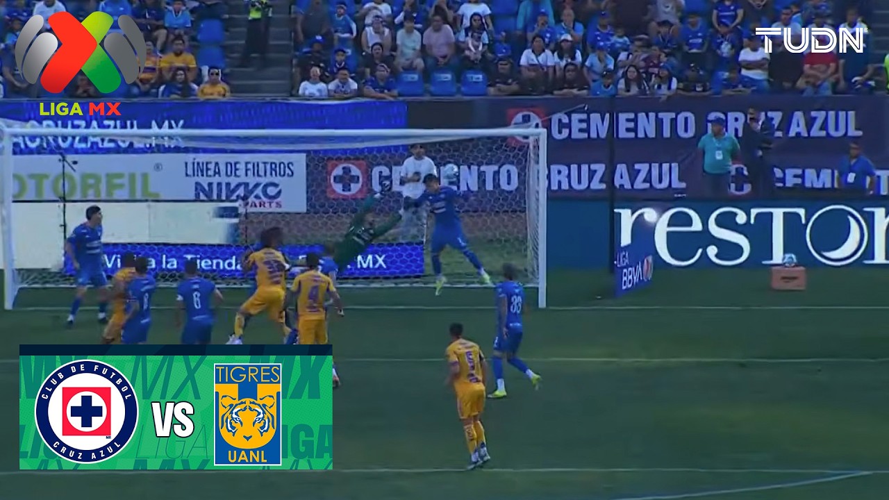 &iexcl;Enorme Paradela! Cruz Azul se salva | Cruz Azul vs Tigres | Liga MX - Jornada 6 Clausura 2026 |TUDN