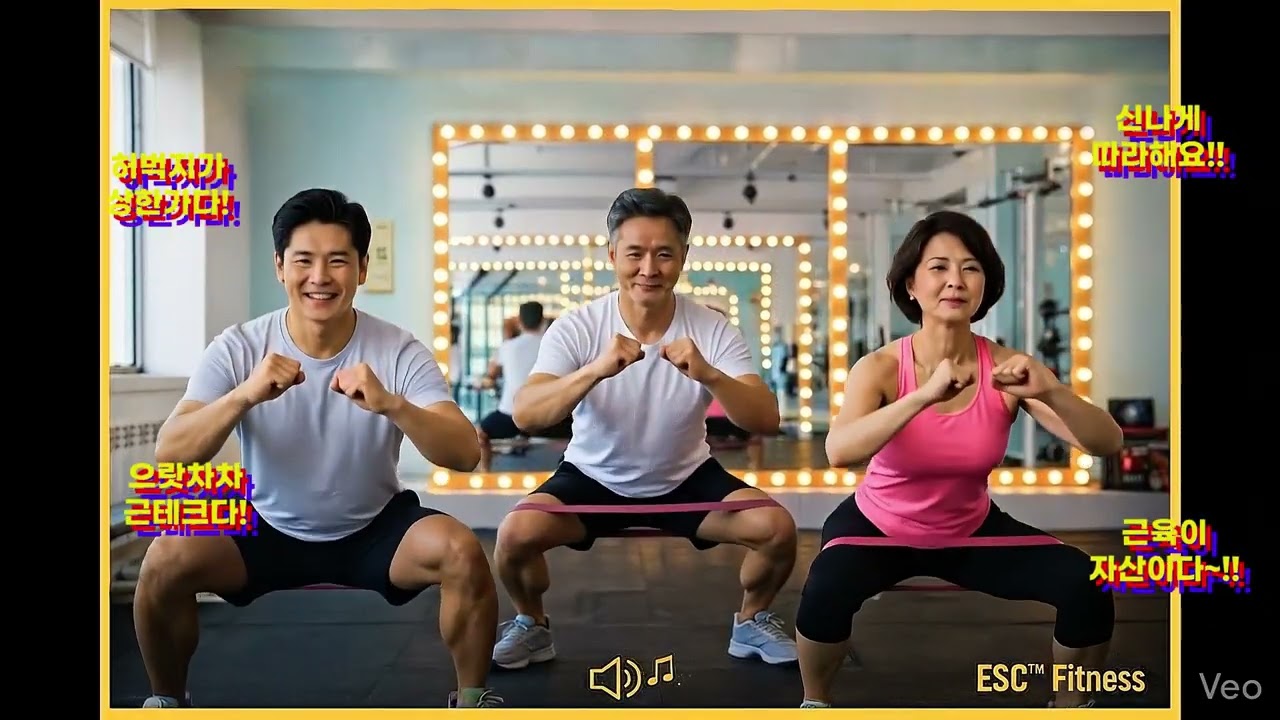 [근테크송] 트로트메들리_운동짤