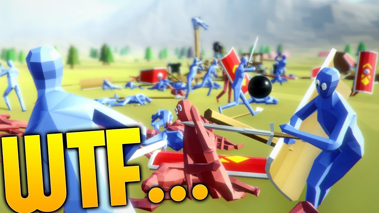 САМЫЕ РЕАЛИСТИЧНЫЕ БУХИЕ БОИ! - TOTALLY ACCURATE BATTLE SIMULATOR - #1
