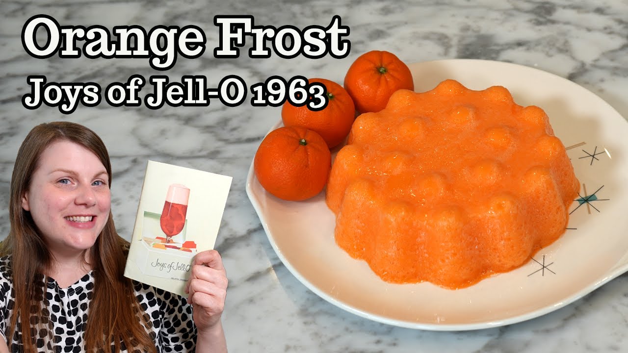 ORANGE FROST from 1963 Joys of Jell-O - Collab with Maikoh!