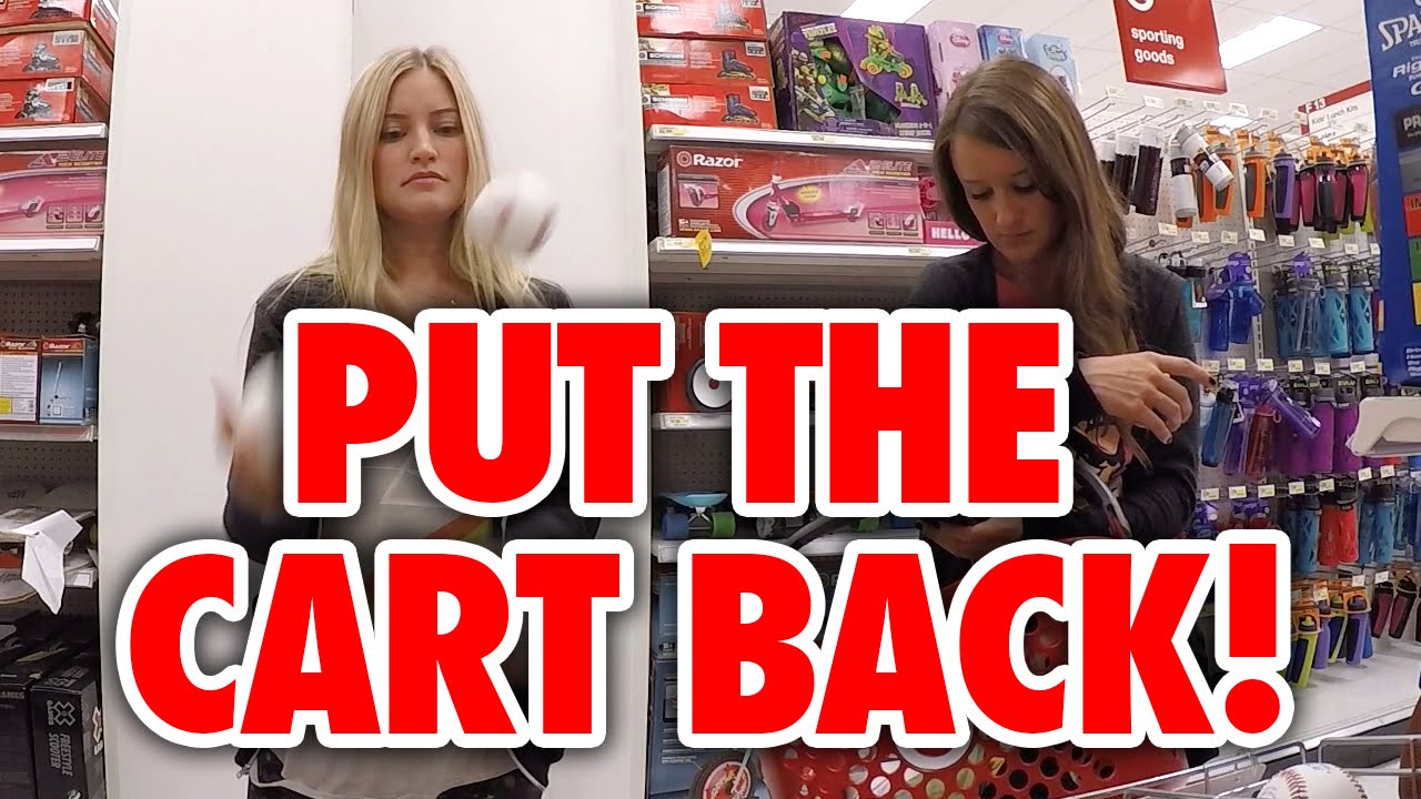 PUT YOUR FREAKIN' CART BACK!!
