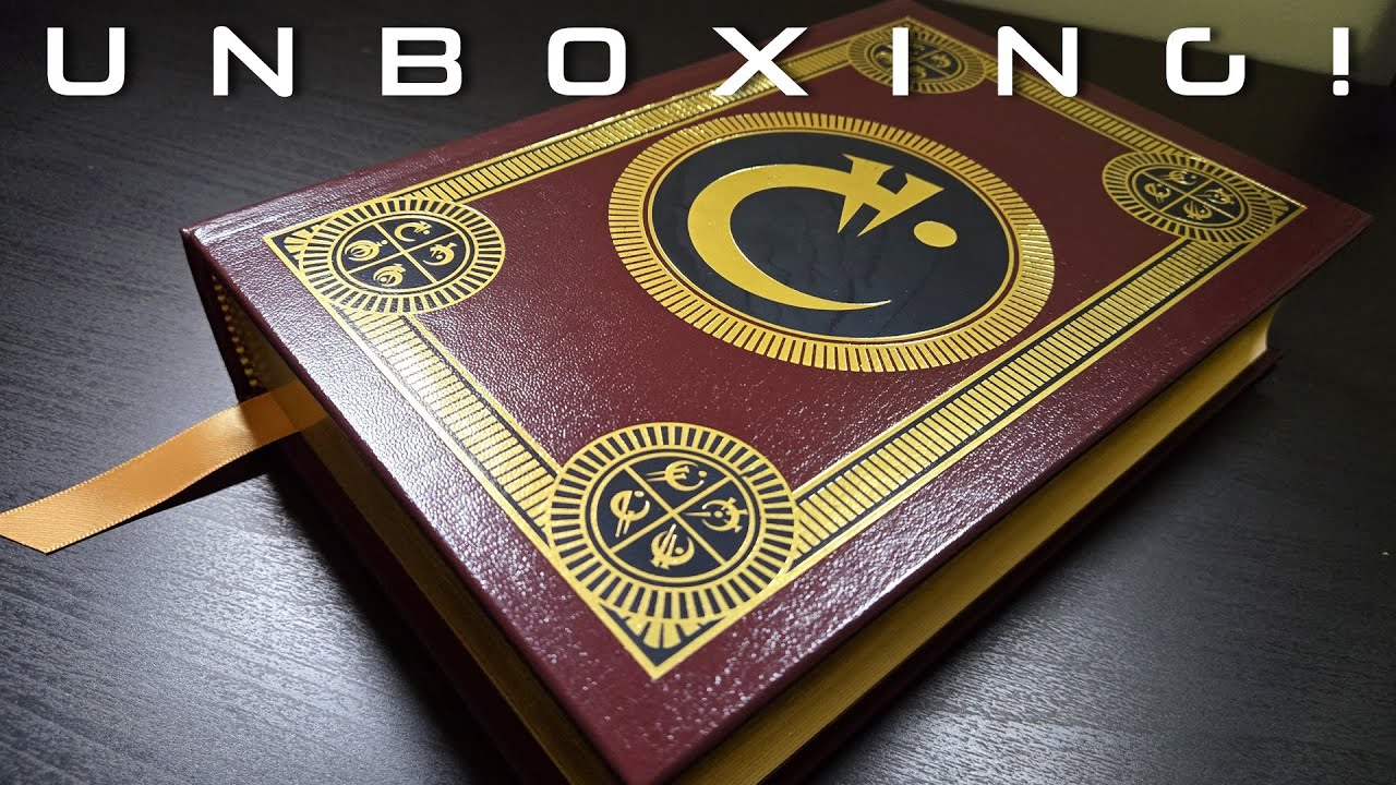 Mistborn: The Final Empire by Brandon Sanderson - Leatherbound Book Unboxing