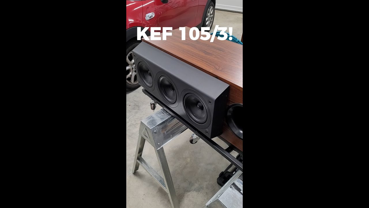 KEF 105/3 and KEF 104/2 Disassembly for Refoaming