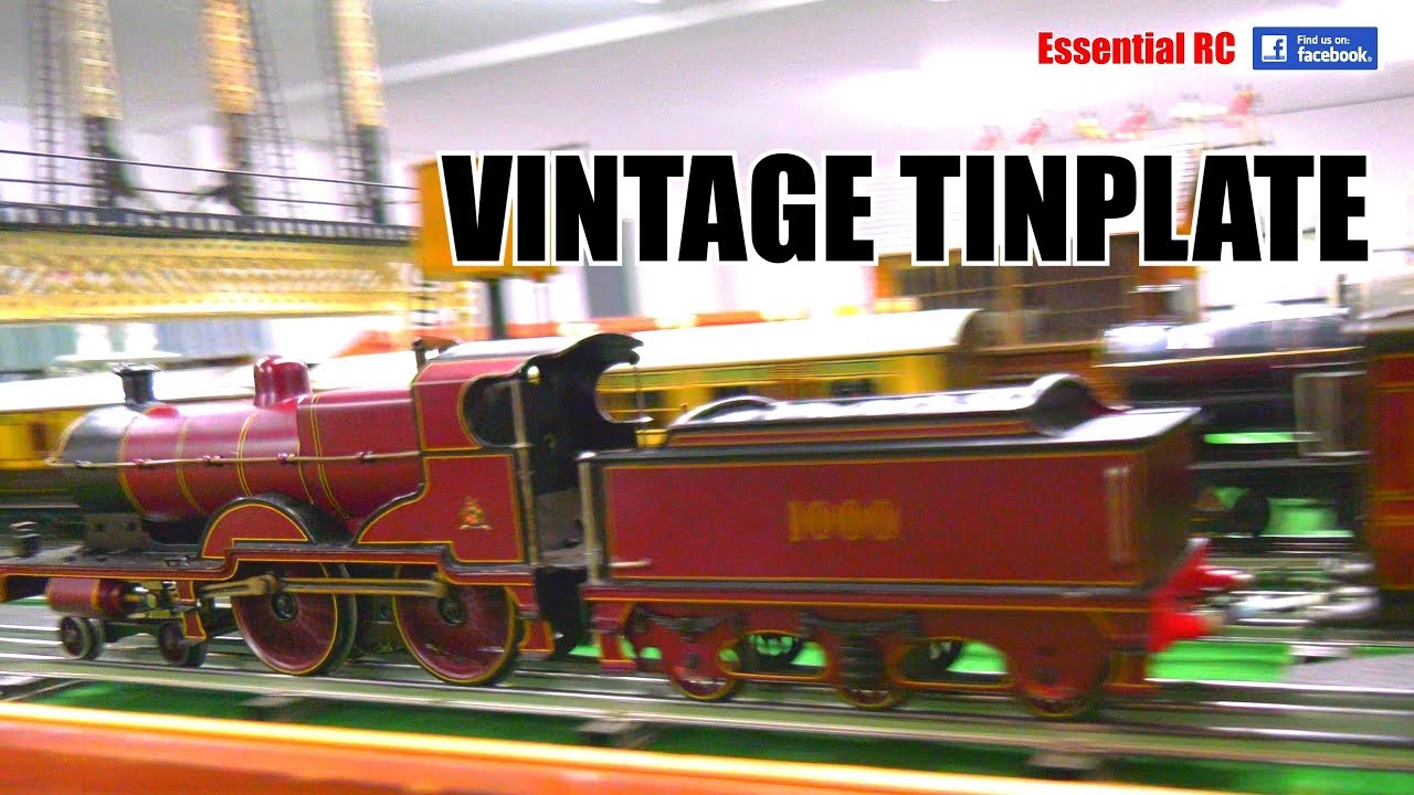 Model RAILWAY TRAINS in ACTION: Gauge One VINTAGE TINPLATE Group