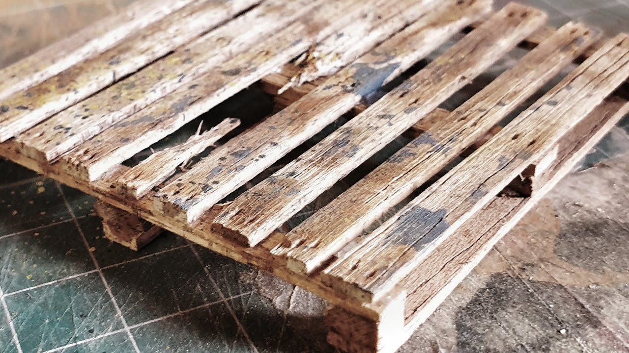 Scratch Build & Weather Model Wood Pallets | Episode #04