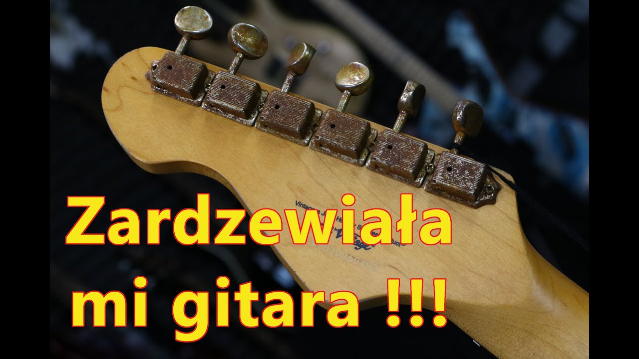 Vintage V6 Icon - ZARDZEWIAŁA MI GITARA i co teraz??? -  FILMIKI O GITARACH