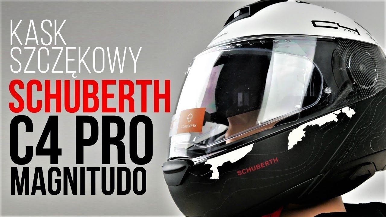 Schuberth C4 PRO w malowaniu Magnitudo - kask turystyczny