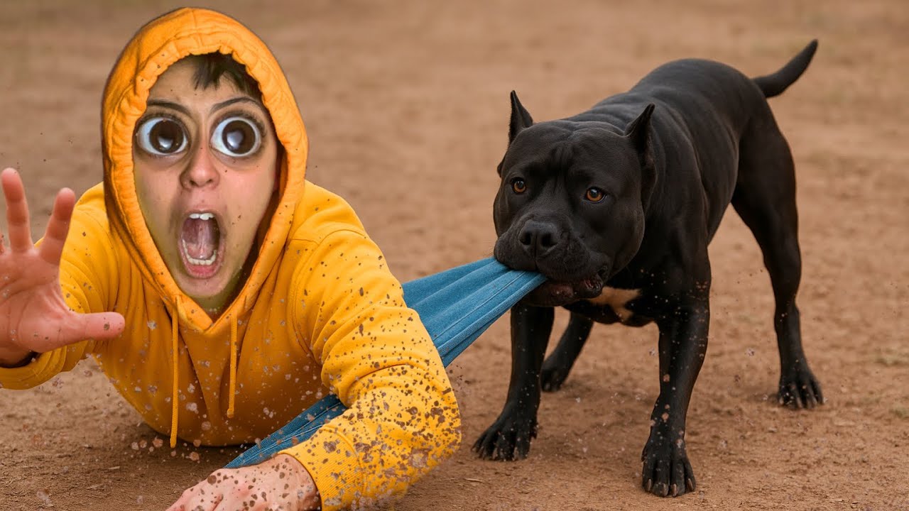 فاش صاحبتك كاتربي كلب كبير 🐕🐾