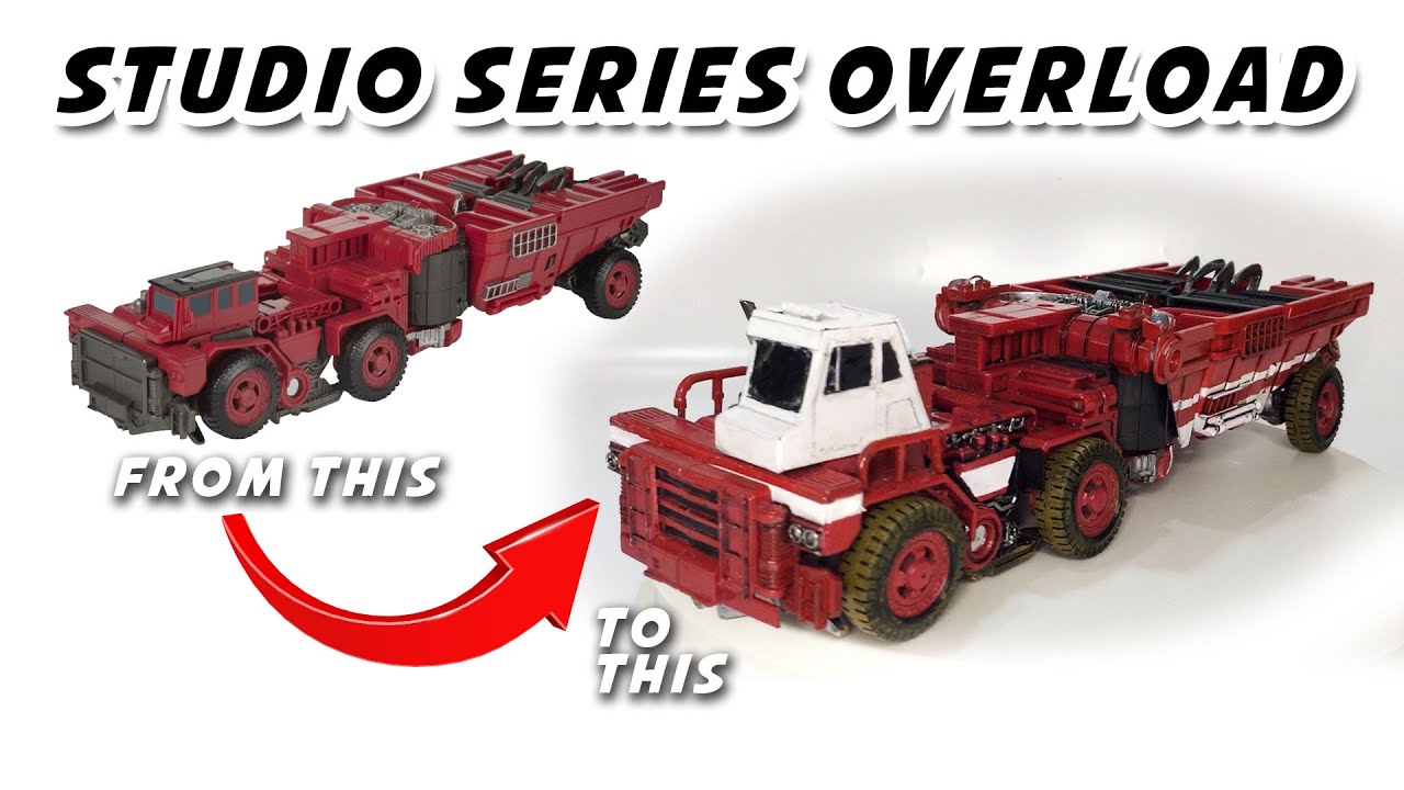 Transformers Studio Series 66 Overload : Custom and repaint