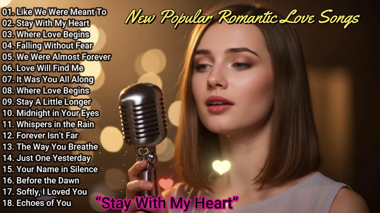 New Romantic Ballads Full Album 💕 | The Best Love Songs to Feel Every Emotion