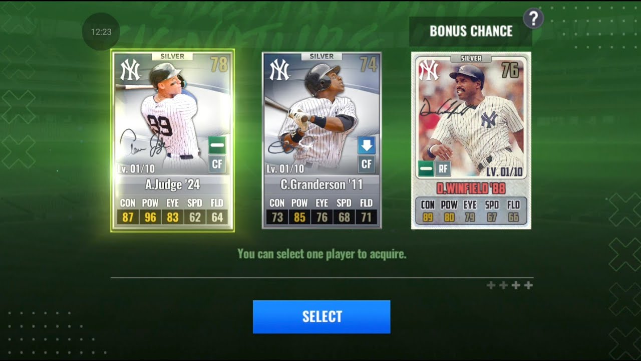 MLB 9 иннингов 26 - Специальный набор с выборочными карточками для команды (питчер/бэттер), TSS, ...