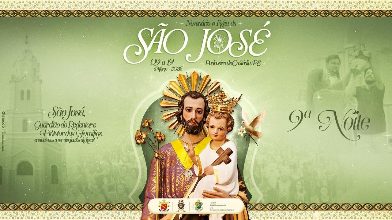 9ª Noite de Novena e Festa de São José 2026 - 18/03/2026 - Paróquia de São José