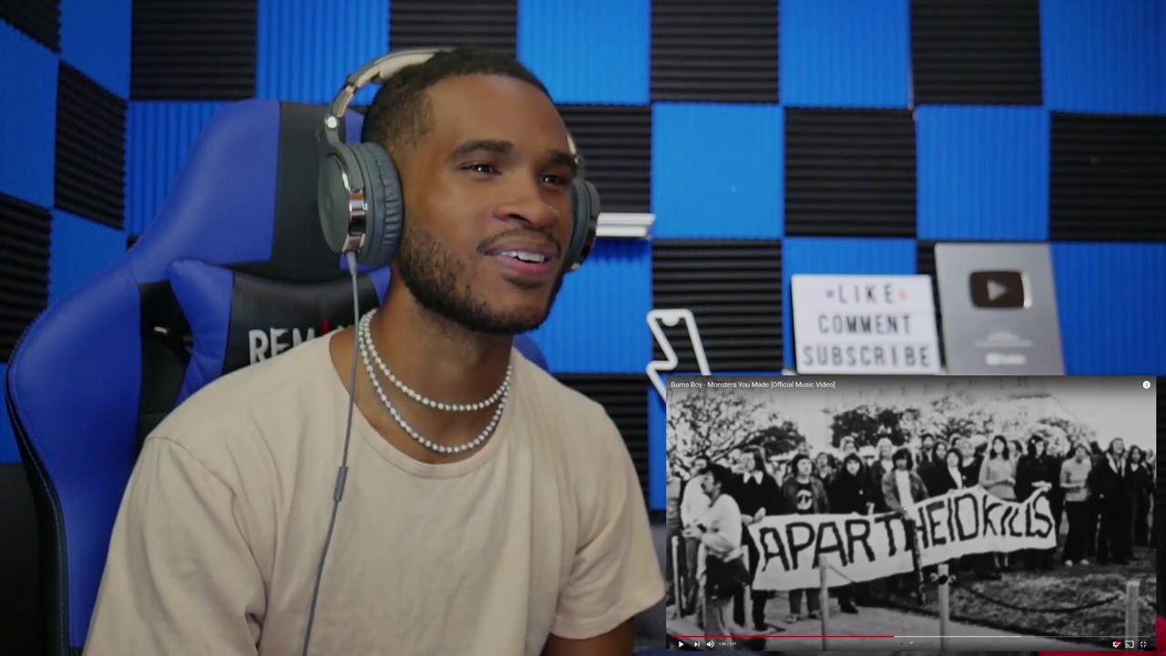 Burna Boy - Monsters You Made [Official Music Video] | REACTION VIDEO