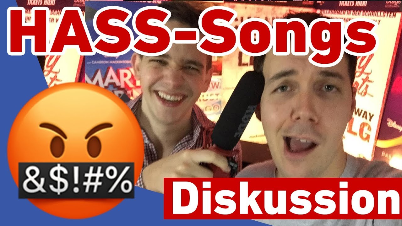 Unsere Hasslieder aus Musicals (von Elisabeth bis zu Frozen)