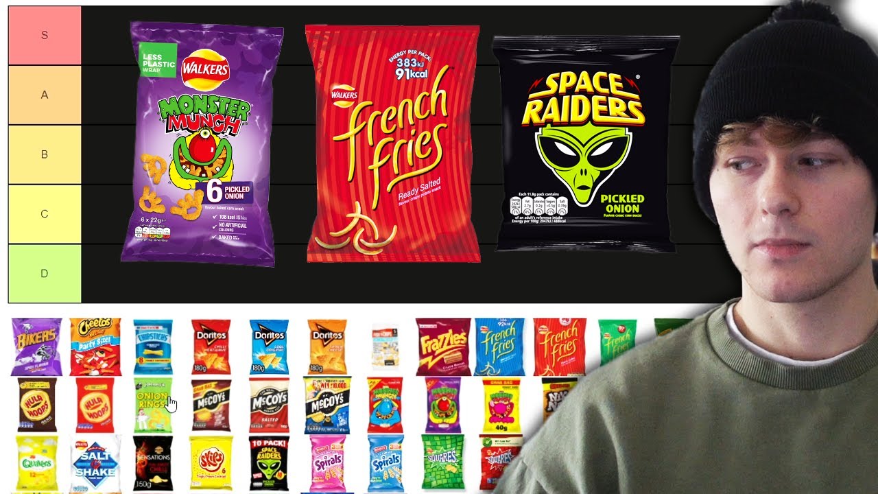 British Crisps Tier List