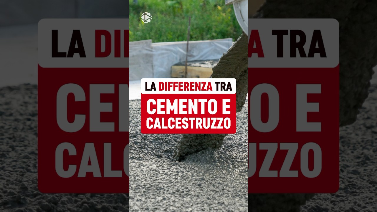 Qual &egrave; la differenza tra CEMENTO e CALCESTRUZZO? ☝️ VIDEO COMPLETO ☝️@atecap