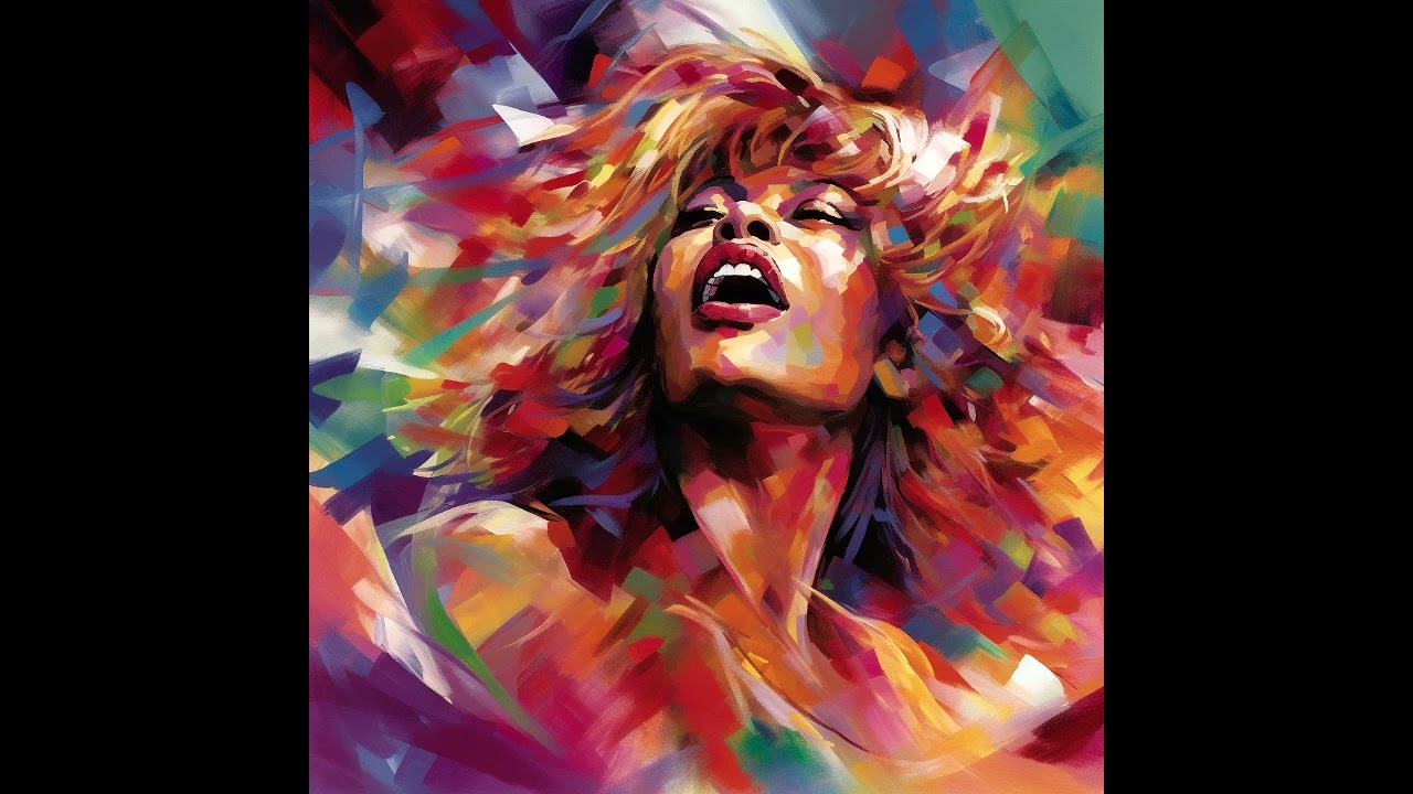 Cubism art, The Cubist Portrait of Tina Turner - AI