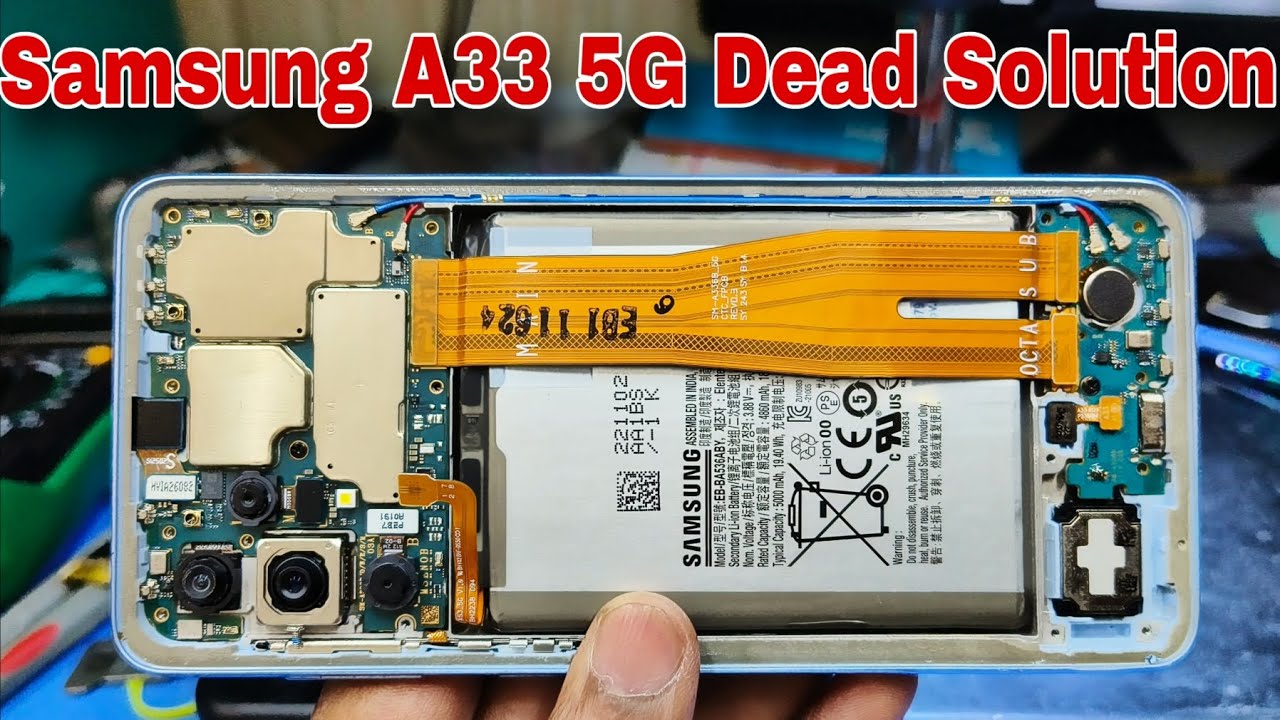 Samsung A33 5G Not Turning On Fix | Samsung galaxy A33 5G Dead Problem Solution