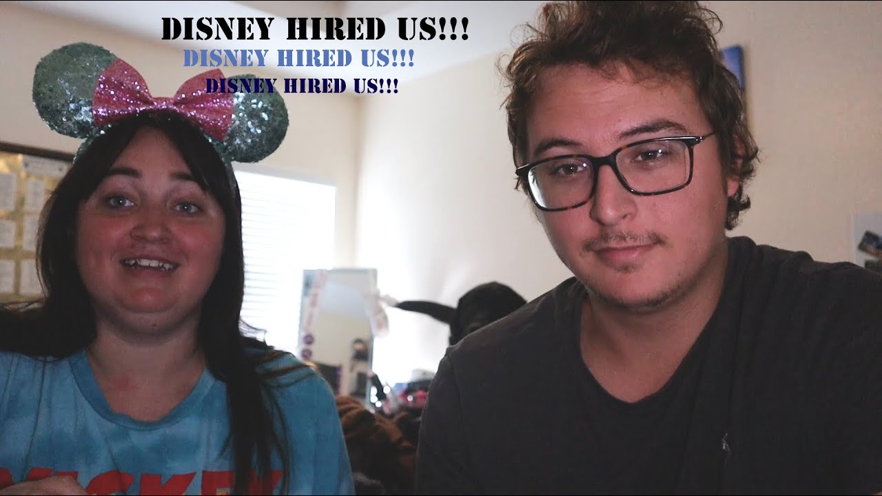 We got jobs at Disney !! The process from App to First day !