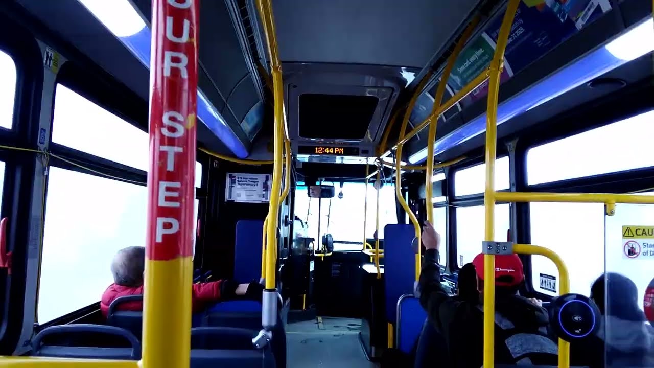 Arriving at Century Park Transit Centre on the 716