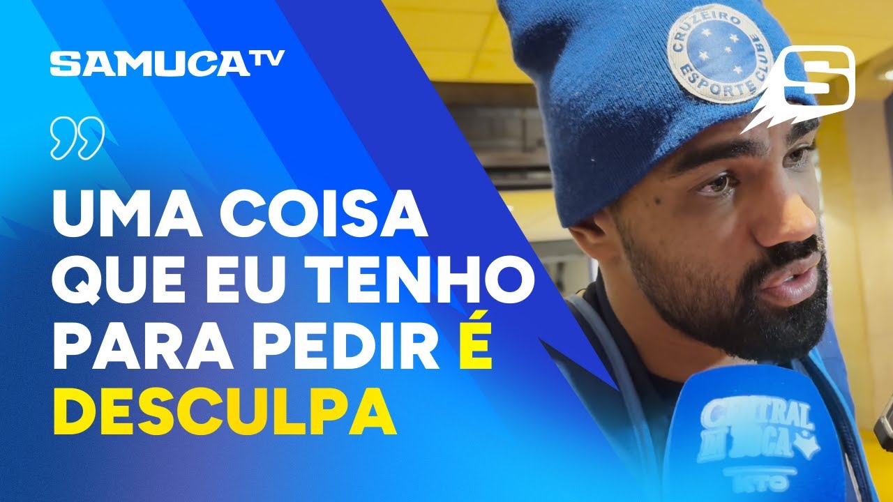 FABRÍCIO BRUNO FALA SOBRE CRÍTICAS DA TORCIDA DO CRUZEIRO APÓS DERROTA CONTRA O CORITIBA