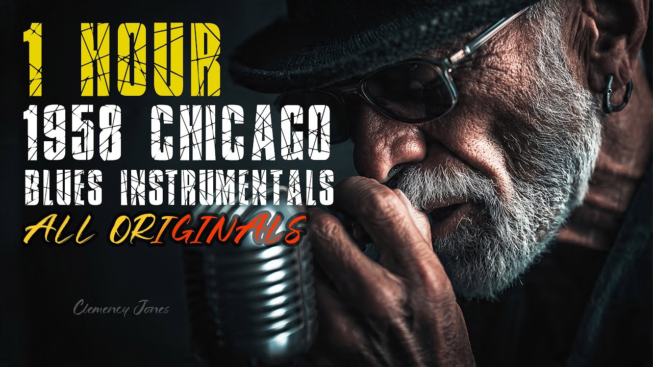 1958 Chicago Blues Vibes | 1 Hour of New Original Instrumentals