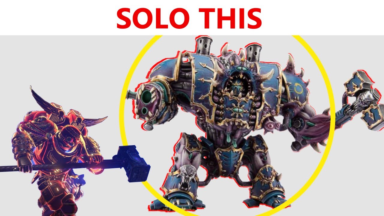 Solo the Hellbrute | Space Marine 2