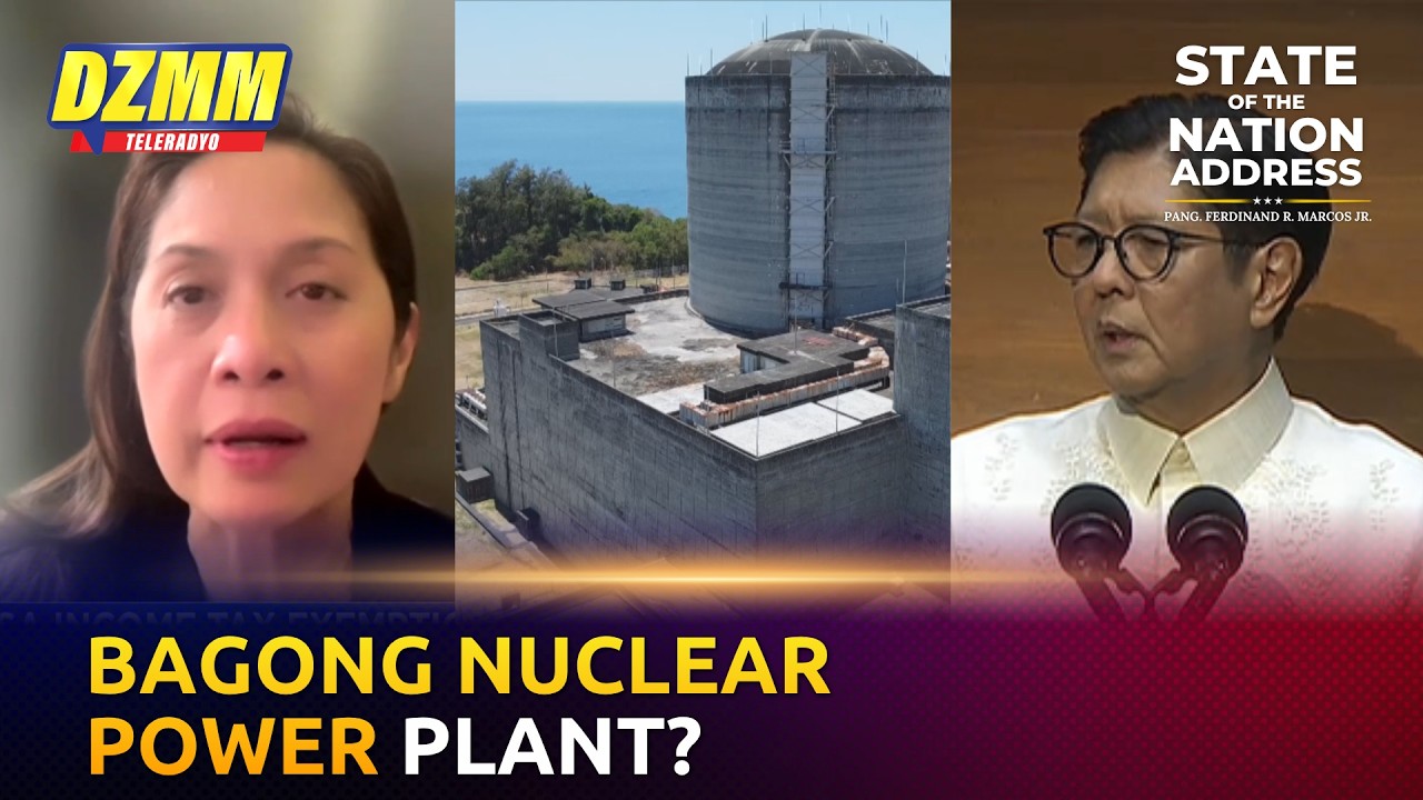 New nuclear power plant more practical than Bataan rehab: Garin | DZMM (28 July 2026)