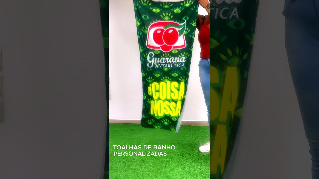 Que tal fazer uma toalha com a sua marca?  Pe&ccedil;a um or&ccedil;amento (11) 4062-0224