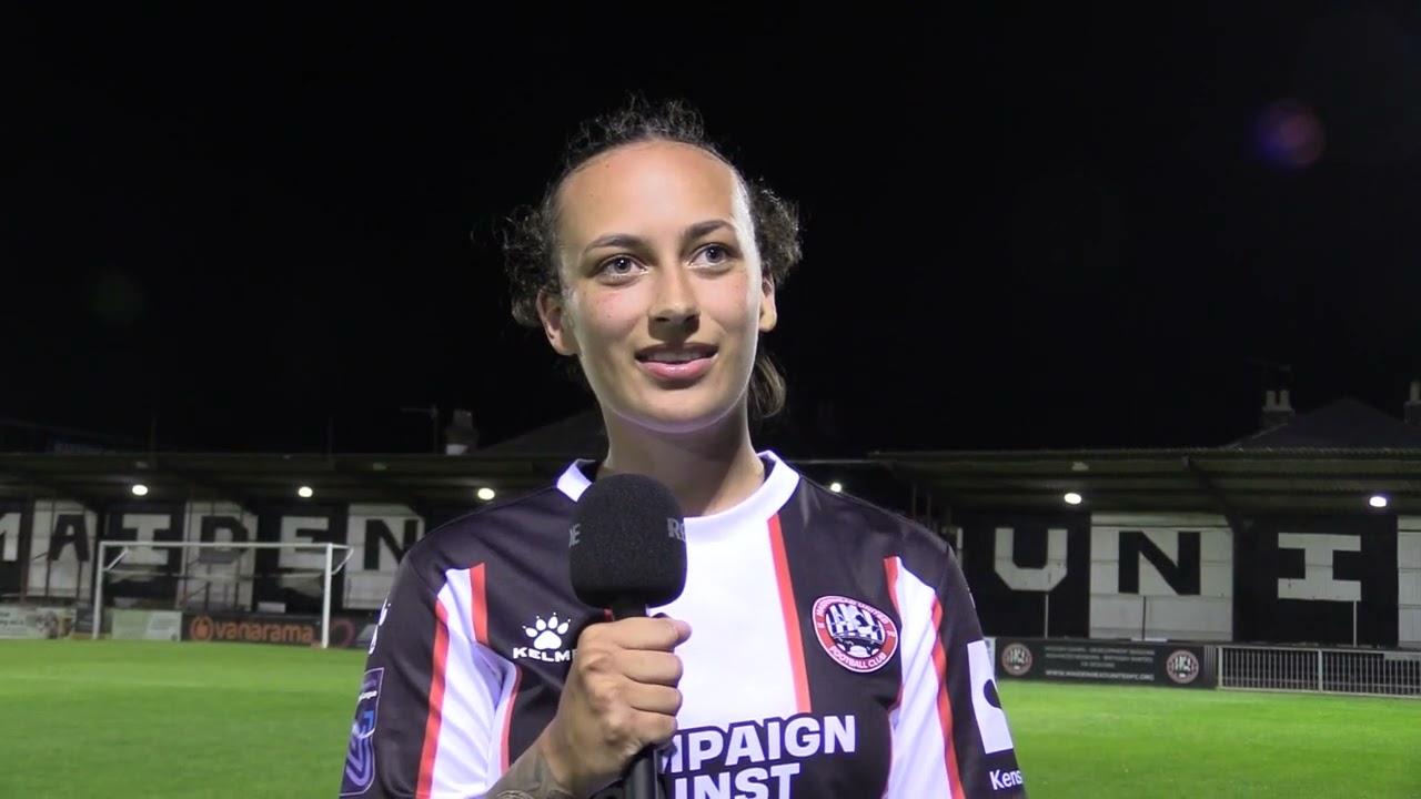 Maidenhead Utd Women 4-2 Ashford Town Middx | Macey-Nikiah Walters Interview | 29th August  2024