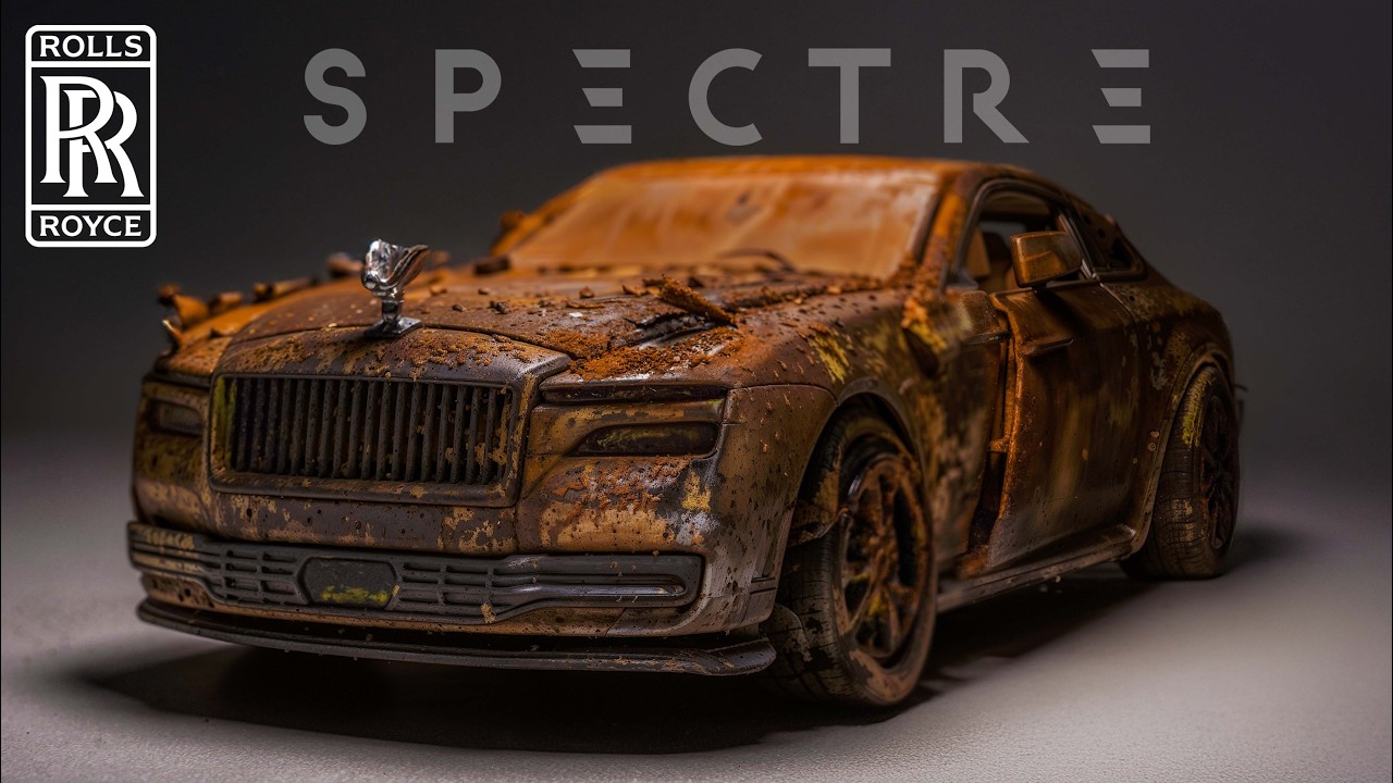 Restoration Abandoned Rolls Royce Spectre | Full Restoration of Electric Rolls Royce Luxury Car