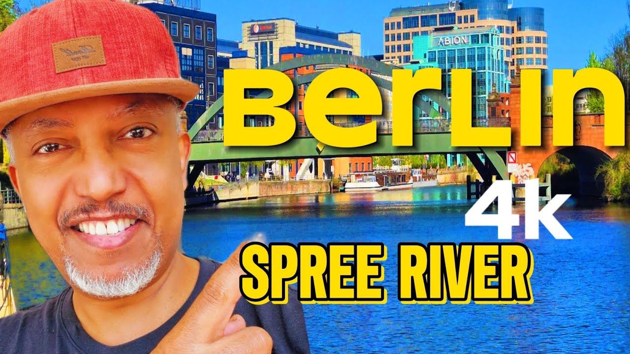 Berlin Walking Tour 2025 | Spree River Stroll in 4K | Cityscapes, Landmarks & Street Life. 4k 