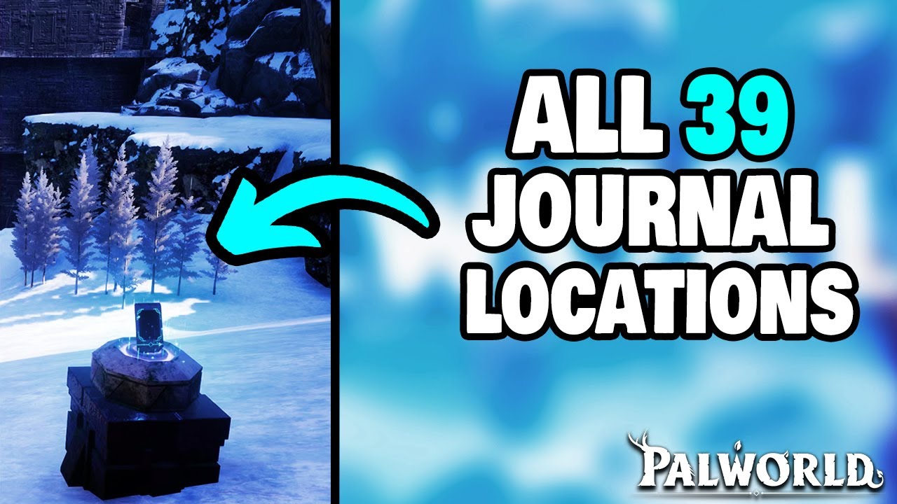ALL 39 Journal Locations in Palworld (STEP-BY-STEP)