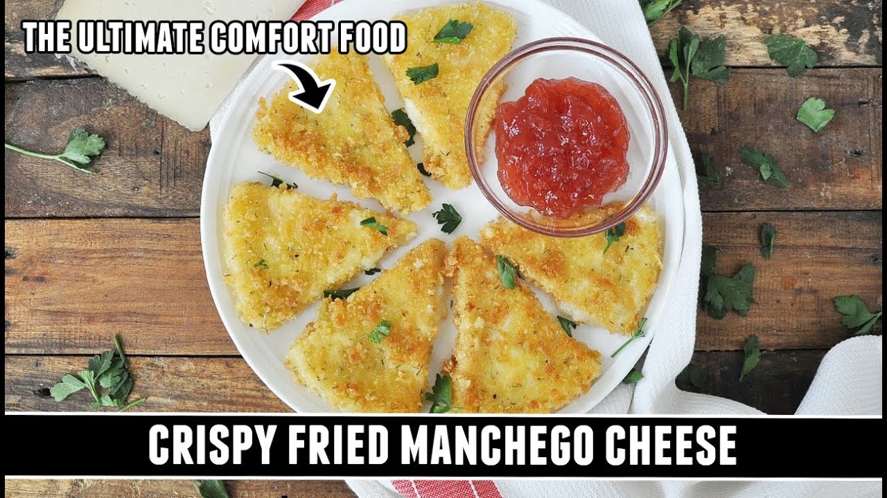 Crispy Fried Manchego Cheese | CLASSIC Spanish Tapas Recipe