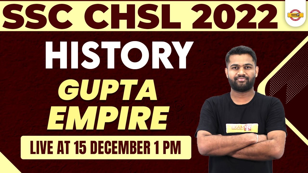 SSC CHSL 2022 HISTORY CLASSES | SSC CHSL GUPTA EMPIRE HISTORY QUESTIONS | BY ANKIT MALVIYA SIR