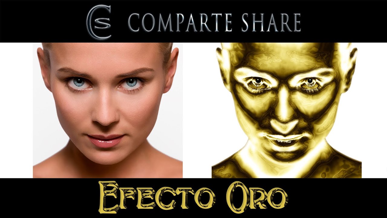 Efecto Oro en Photoshop
