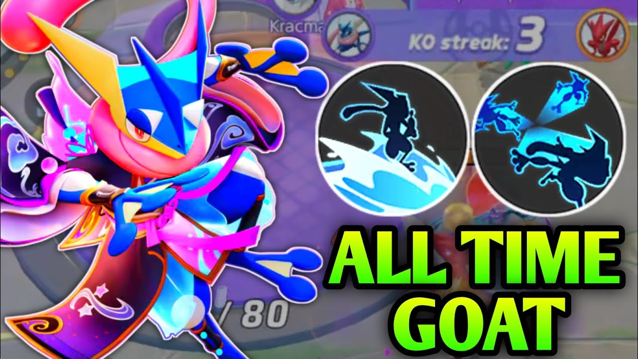 Good bye Accel breser and welcome back greninja with this new Build | Pokemon Unite | greninja hindi