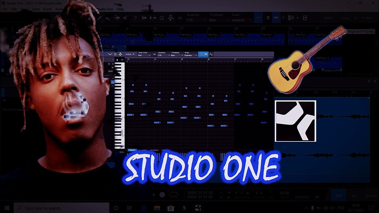 How To Make Guitar Trap beat in STUDIO ONE