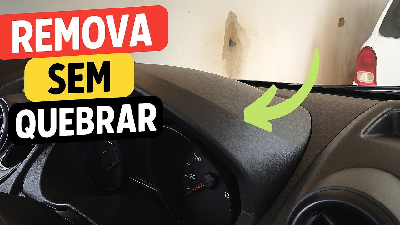 Como Remover Moldura do Painel de Instrumentos do Fiesta Rocam Sem Quebrar.